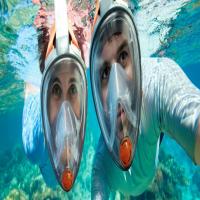 Полнолицевая маска для подводного плавания Free Breath на 